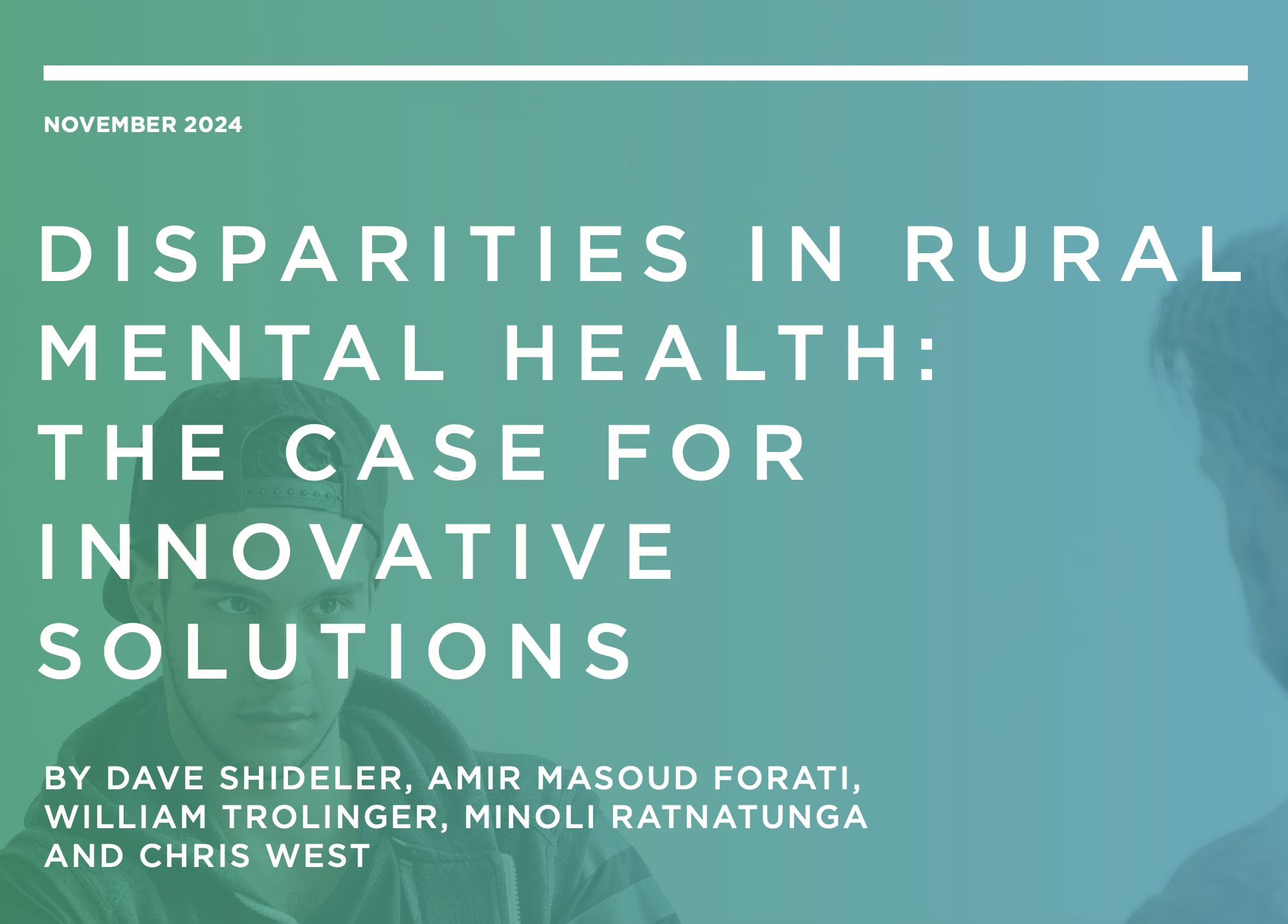 Disparities in Rural Mental Health